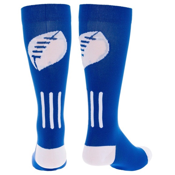2 Pack Men's Knee High Compression Socks, M/L - Picture 2 of 7